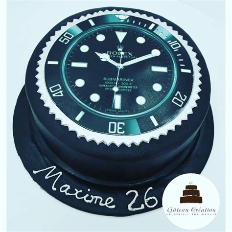 Gâteau Montre Rolex 